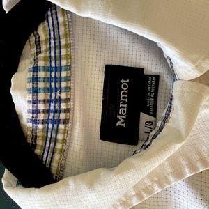Marmot long sleeve button breathable camping shirt